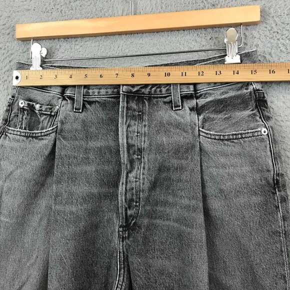AGOLDE Denim High-Rise Button Fly Straight Leg jean size 29 - Picture 4 of 11